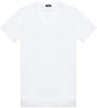 V-neck T-shirt - White