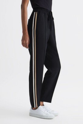 Taper Tapered Leg Pull-on Trousers-AA