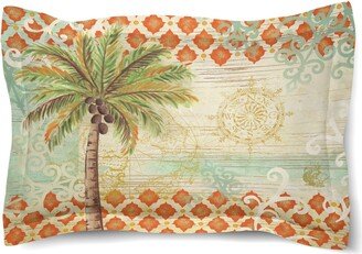 Spice Palm Duvet Sham