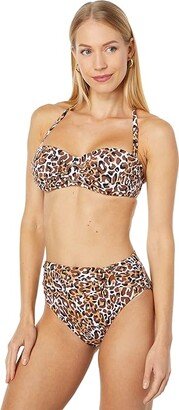 Spessa Bikini Top (Chocolate/Onyx My Favorite Spot) Women's Swimwear