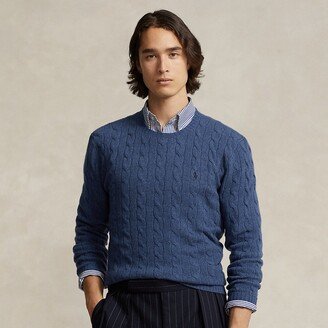 Cable-Knit Wool-Cashmere Sweater-AA