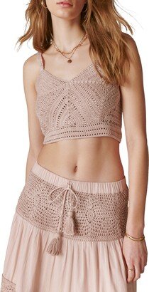 Matchback Crochet Crop Top