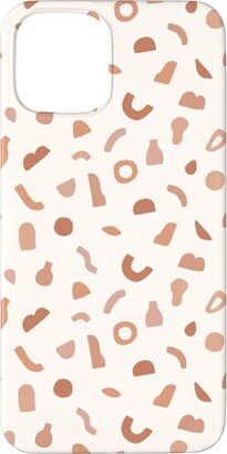 Custom Iphone Cases: Organic Cut Shapes - Kaolin Clay Phone Case, Silicone Liner Case, Matte, Iphone 11 Pro, Beige