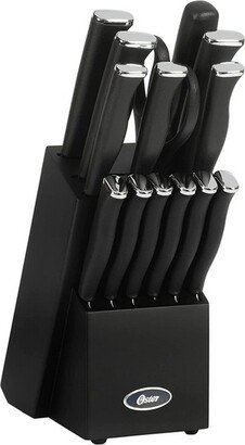 Langmore 15 Piece Stainless Steel Blade Cutlery Set in Black