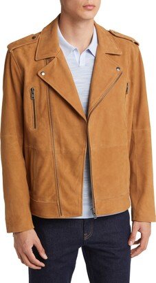 Suede Moto Jacket