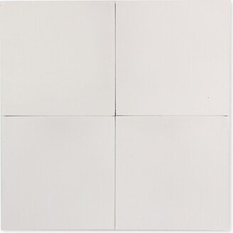 Solid White Cement Tile