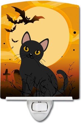 Halloween Bombay Cat Ceramic Night Light