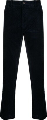 Corduroy Tapered-Leg Trousers-AF