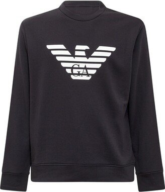 Logo Print Crewneck Sweatshirt-AC