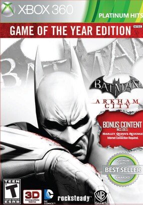 Warner Bros. Batman: Arkham City Game of the Year Edition (Platinum Hits) - Xbox 360