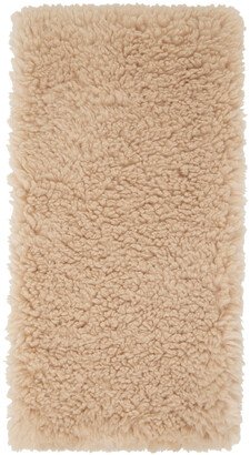 Beige Sherpa Scarf