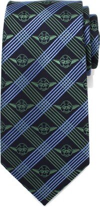 Yoda Plaid Men's Tie