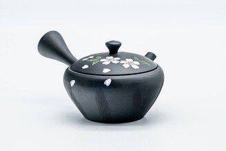 Japanese Kyusu - 玉光 Gyokko Kiln Hand-Painted Sakura Tokoname-Yaki Ceramic Teapot 100Ml