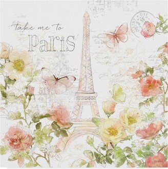 Katie Pertiet Painting Paris Ii Canvas Art - 27 x 33