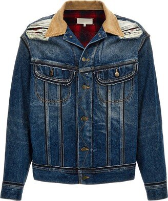 Denim jacket x Pandleton-AA