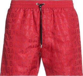 Swim Trunks Red