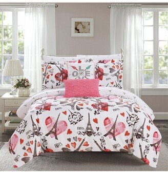 Droite Reversible Bed In A Bag Comforter Set