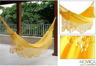 Handmade Amazon Sun Cotton Hammock