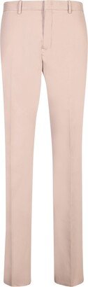 Slim Cut Beige Trousers