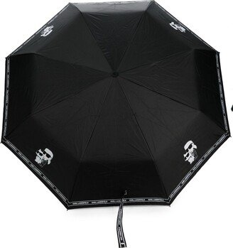 K/Ikonik logo-print umbrella