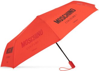 Umbrella With Logo Unisex - Red-AA