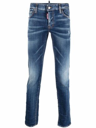 Stonewashed Skinny Jeans-AE