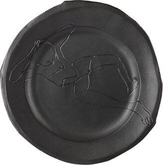 Yellow Nose Studio SSENSE Exclusive Black Quick Dip Dinner Plate