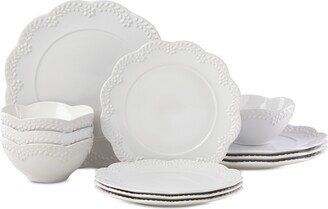 Chelse Muse Floral 12-Pc. Dinnerware Set, Service for 4