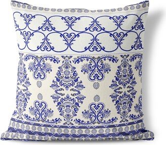 Amrita Sen Designs Amrita Sen Floral Fusion Indoor Outdoor Pillow