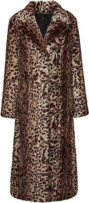 Alpha faux-fur animal coat