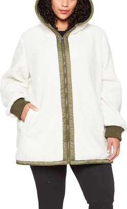 Womens Shearling Warm Faux Fur Coat