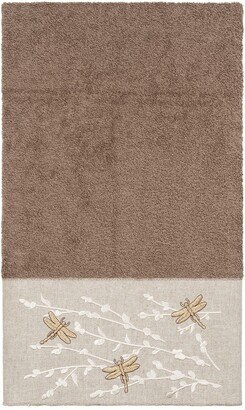 Braelyn Embellished Bath Towel - Latte