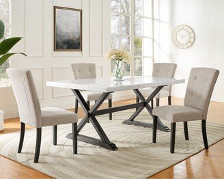 Landon 5PC Dining Set-Table & Four Chairs