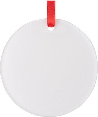 Wholesale Sublimation Round Christmas Ornaments