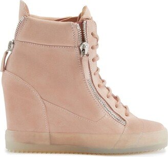 Concealed-Wedge Sneakers