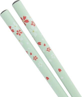 Sage Green Cherry Blossom Chopsticks 50 Pack