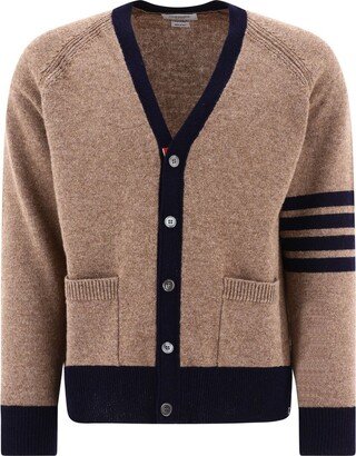 4-Bar Buttoned Cardigan-AC