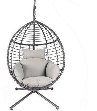 Luxmod Egg Swing Chair with Stand