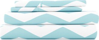 HOMESPUN Premium Ultra Soft Arrow 4-Piece Sheets Set