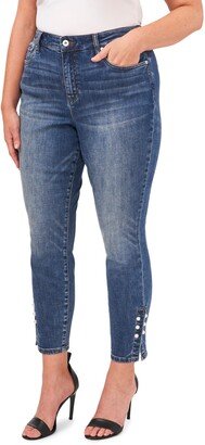 Straight Leg Ankle Jeans