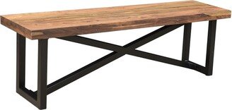 Timbergirl Raven Sheesham Wood Dining Bench