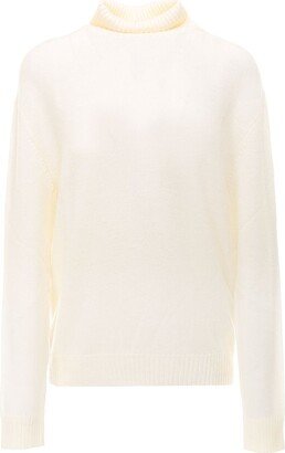 Turtleneck Knitted Jumper-AG