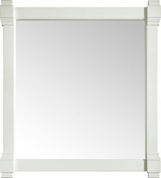 James Martin Vanities Brittany Mirror, Bright White