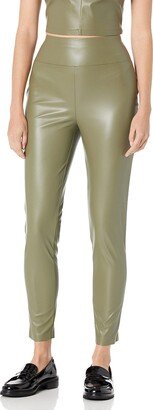 Women's Owen Vegan Leather Pull On Legging