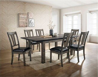 Drexel Dining 7PC Set - 78x42x30H Table 6 P/U Side Chairs Drexel Dining 7PC Set Table 6 P/U Side Chairs