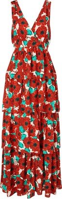 Vintage Voodoo Havana Dress In Red