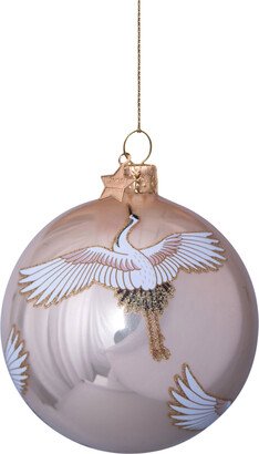 Vondels Champagne and Opal Birds Bauble