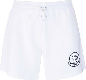 Logo Printed Drawstring Shorts-AO