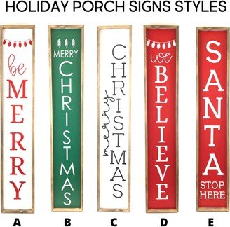 Front Porch Sign, Decor, Christmas Decor Outdoor, Farmhouse, Signs, Outdoor