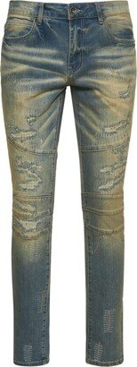 CRYSP Montana blue distressed denim jeans